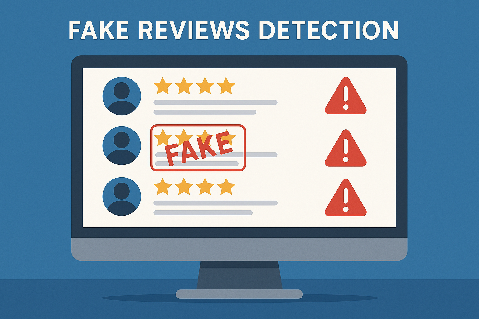 Fake reviews violate Google's policies